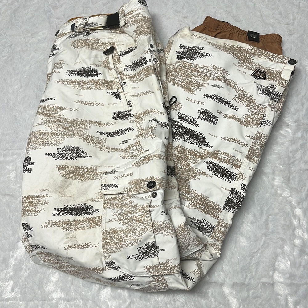 Sessions Snowboard Pants men’s XL RECCO avalanche rescue system